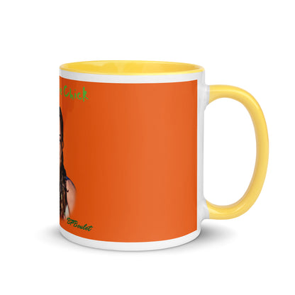 Mug Couleur Orange - OG Hippie Chick (BFBoulet)