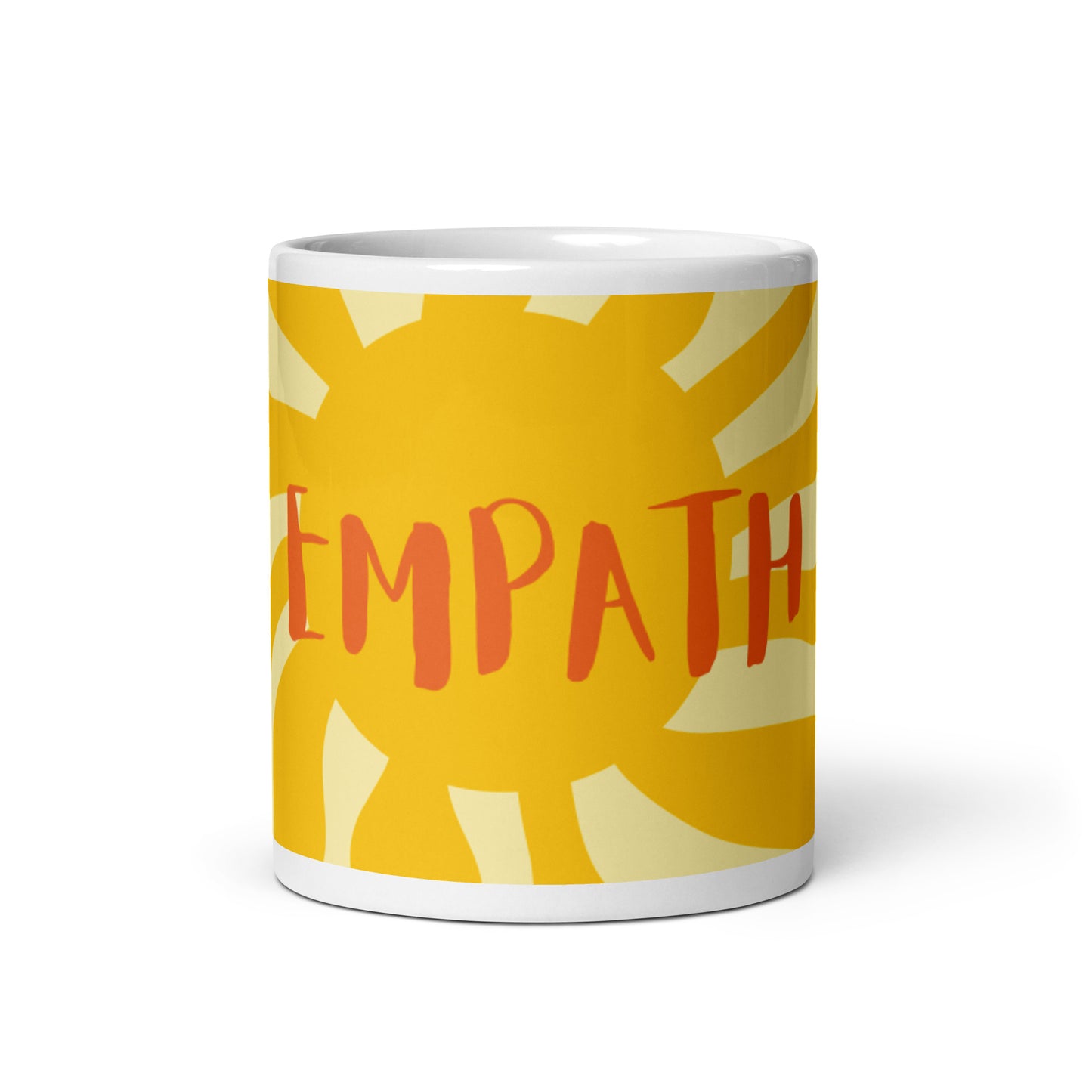 Sunshine White Glossy Mug - Empath