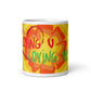 Sunny Flower White Glossy Mug - Loving U Loving me