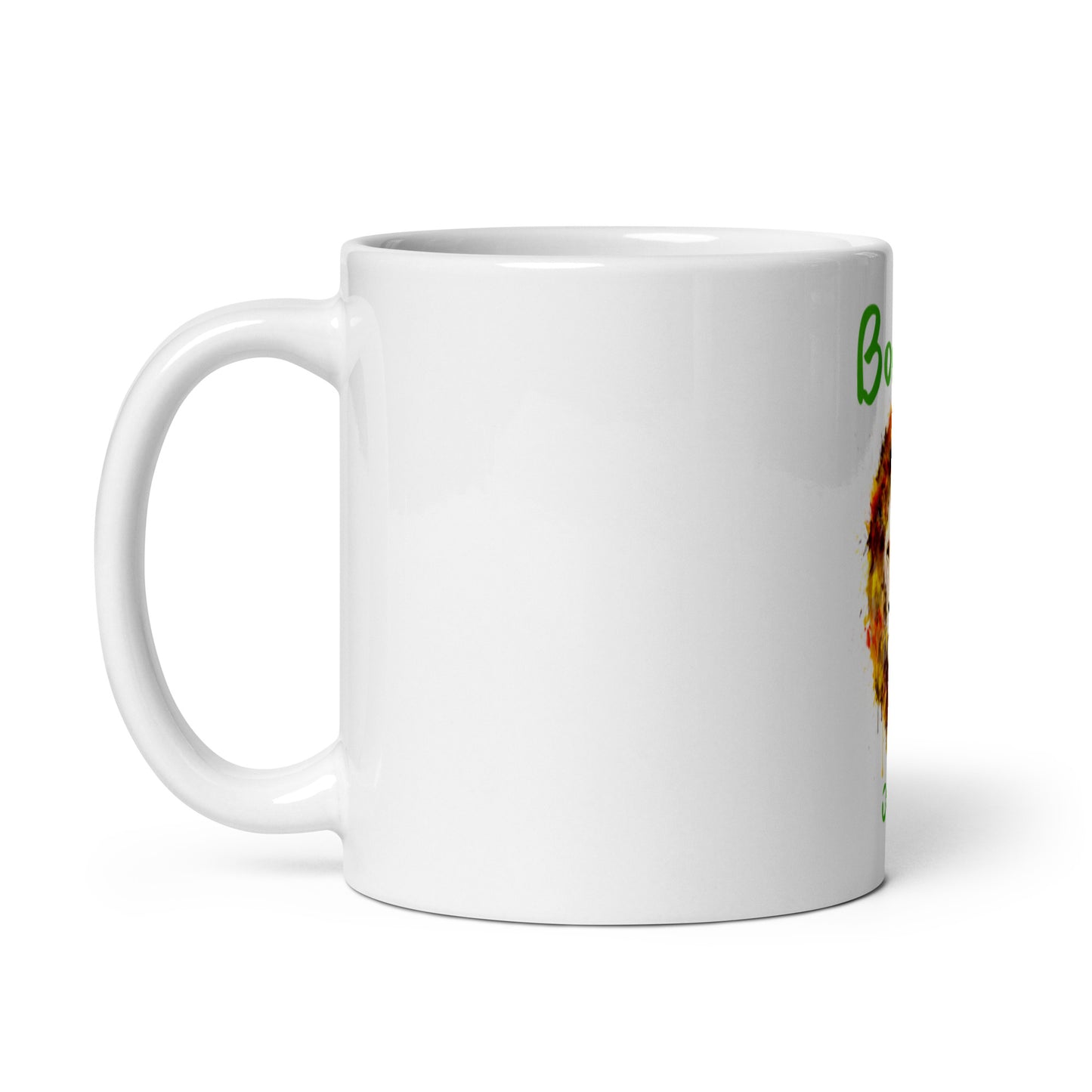 White Glossy Mug - Boulet (Grinch)