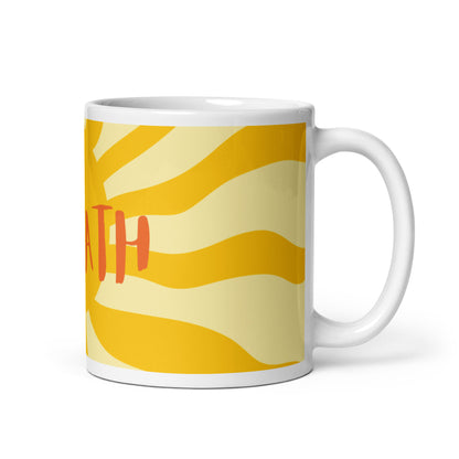 Sunshine White Glossy Mug - Empath