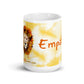 Gold Tie Dye White Glossy Mug - Empath
