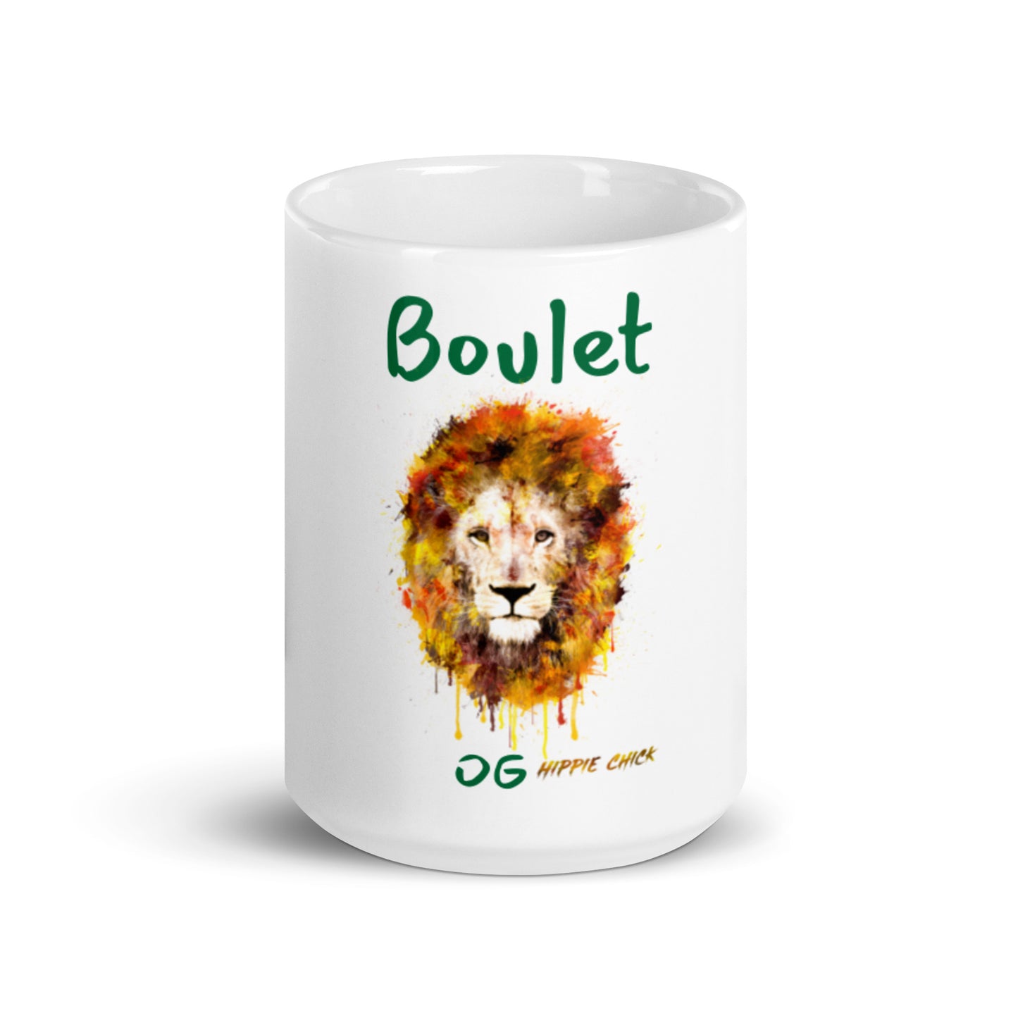 White Glossy Mug - Boulet (Jewel)