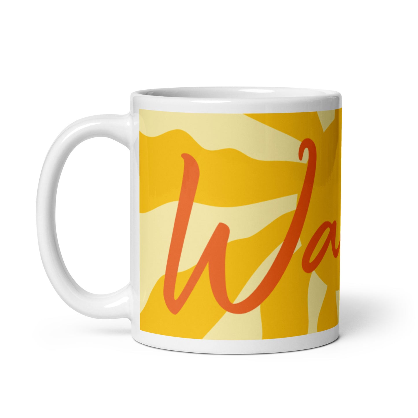 Sunshine White Glossy Mug - Warrior